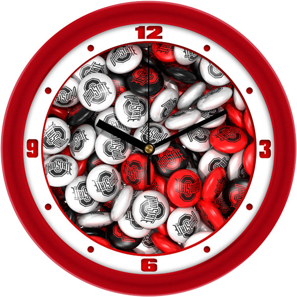 Ohio State Wall Clock - Candy