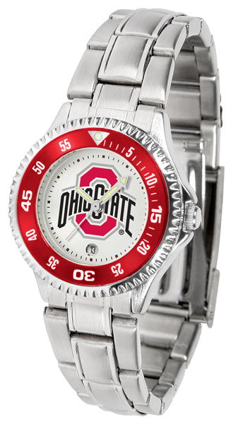Ohio State Competitor Steel Ladies Watch