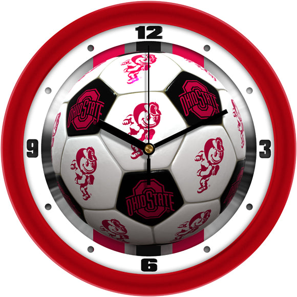 Ohio State Wall Clock - Soccer