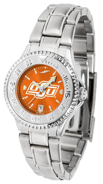 Oklahoma State Competitor Steel Ladies Watch - AnoChrome