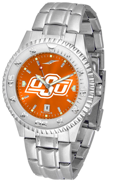 Oklahoma State Competitor Steel Men’s Watch - AnoChrome