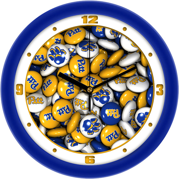 Pittsburgh Panthers Wall Clock - Candy
