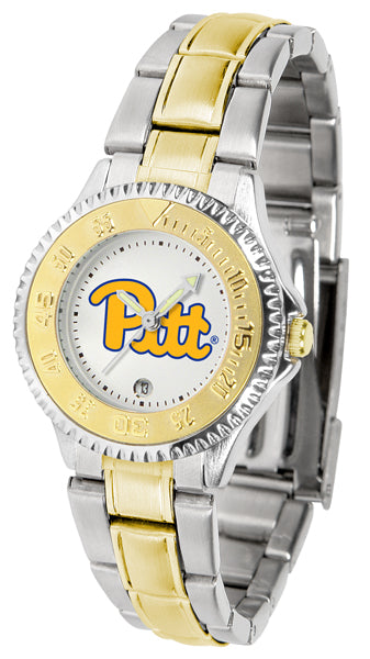 Pittsburgh Panthers Competitor Two-Tone Ladies Watch