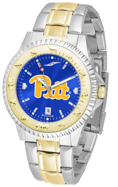Pittsburgh Panthers Competitor Two-Tone Men’s Watch - AnoChrome