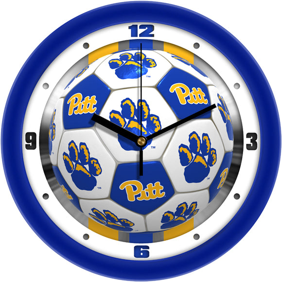 Pittsburgh Panthers Wall Clock - Soccer
