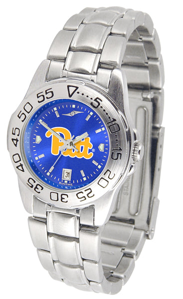 Pittsburgh Panthers Sport Steel Ladies Watch - AnoChrome
