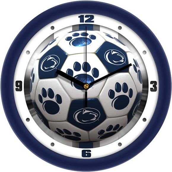 Penn State Wall Clock - Soccer
