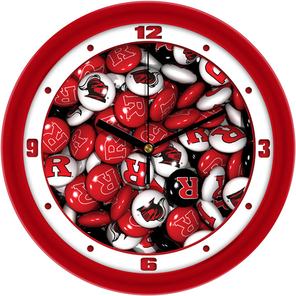 Rutgers Wall Clock - Candy