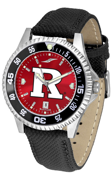 Rutgers Competitor Men’s Watch - AnoChrome - Color Bezel