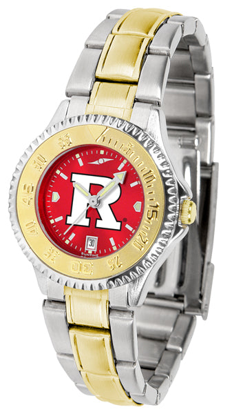 Rutgers Competitor Two-Tone Ladies Watch - AnoChrome