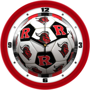 Rutgers Wall Clock - Soccer