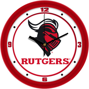 Rutgers Wall Clock - Traditional