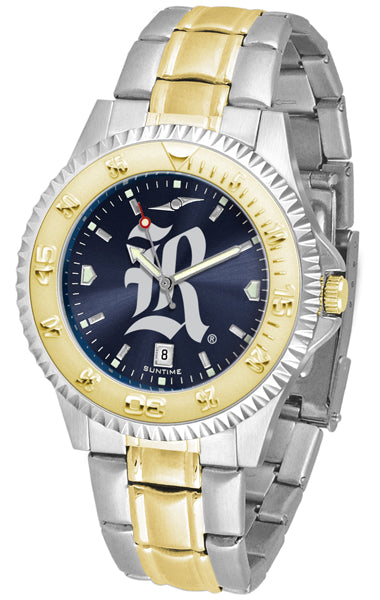 Rice University Competitor Two-Tone Men’s Watch - AnoChrome