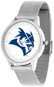 Rice University Statement Mesh Band Unisex Watch - Silver