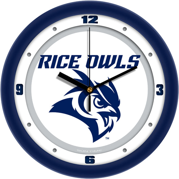 Rice University Wall Clock - Traditional