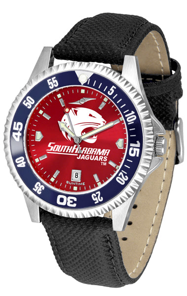 South Alabama Competitor Men’s Watch - AnoChrome - Color Bezel