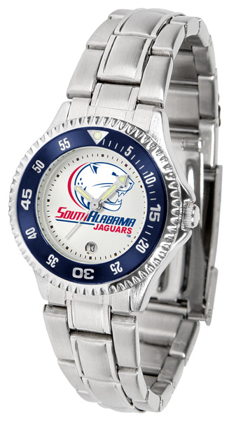 South Alabama Competitor Steel Ladies Watch