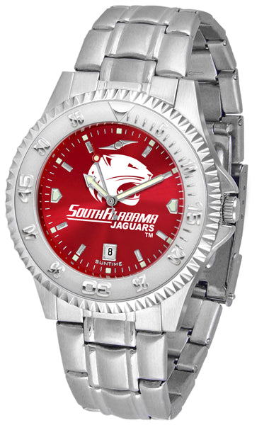 South Alabama Competitor Steel Men’s Watch - AnoChrome