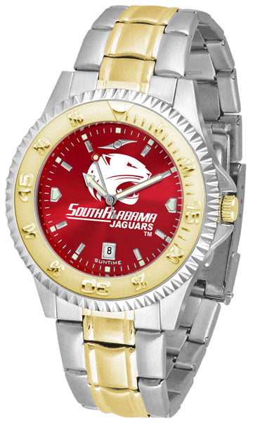 South Alabama Competitor Two-Tone Men’s Watch - AnoChrome