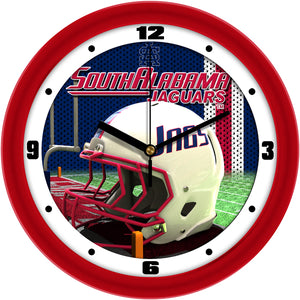 South Alabama Wall Clock - Football Helmet