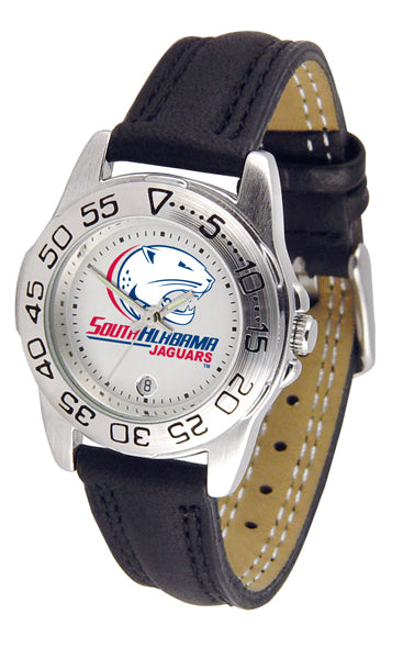 South Alabama Sport Leather Ladies Watch