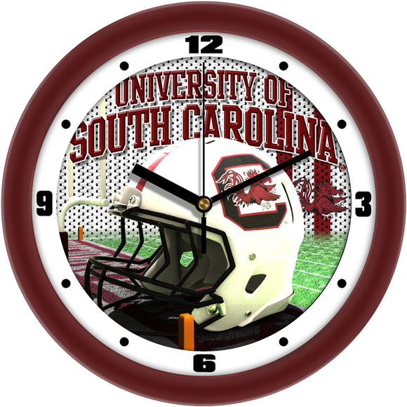South Carolina Wall Clock - Football Helmet