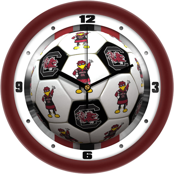 South Carolina Wall Clock - Soccer