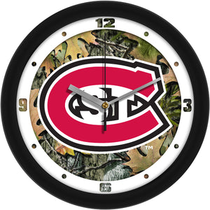 Saint Cloud State Wall Clock - Camo