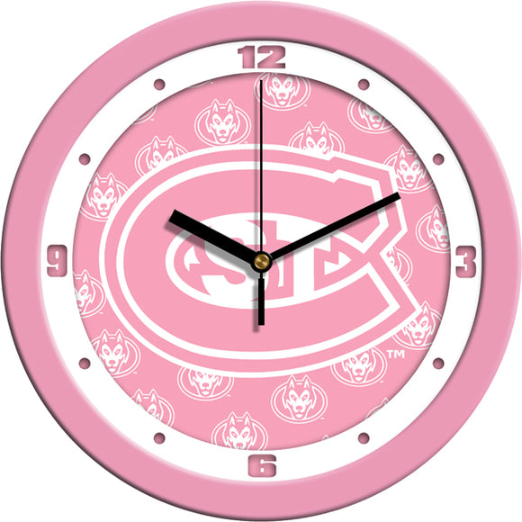 Saint Cloud State Wall Clock - Pink