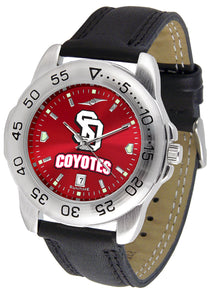 South Dakota Sport Leather Men’s Watch - AnoChrome