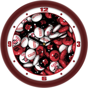 San Diego State Wall Clock - Candy