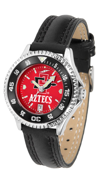 San Diego State Competitor Ladies Watch - AnoChrome - Color Bezel