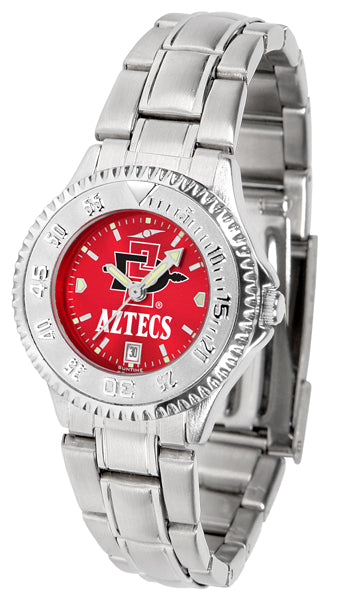 San Diego State Competitor Steel Ladies Watch - AnoChrome
