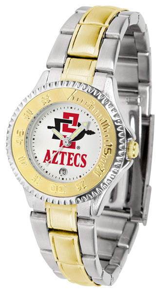 San Diego State Competitor Two-Tone Ladies Watch