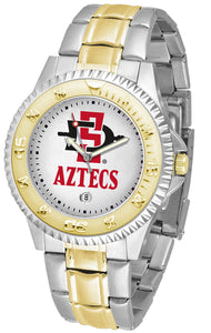 San Diego State Competitor Two-Tone Men’s Watch