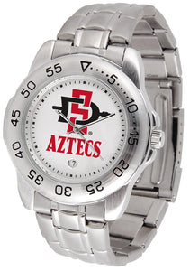 San Diego State Sport Steel Men’s Watch