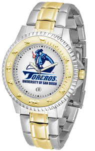 San Diego Toreros Competitor Two-Tone Men’s Watch