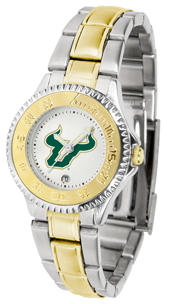 South Florida Bulls Competitor Two-Tone Ladies Watch