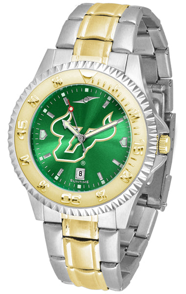 South Florida Bulls Competitor Two-Tone Men’s Watch - AnoChrome