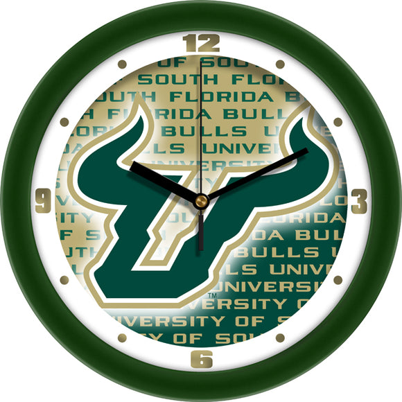 South Florida Bulls Wall Clock - Dimension