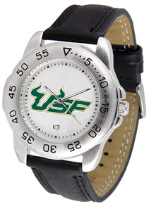 South Florida Bulls Sport Leather Men’s Watch