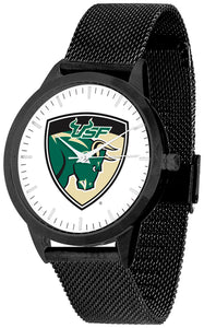 South Florida Bulls Statement Mesh Band Unisex Watch - Black