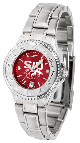 Southern Illinois Competitor Steel Ladies Watch - AnoChrome