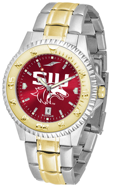 Southern Illinois Competitor Two-Tone Men’s Watch - AnoChrome