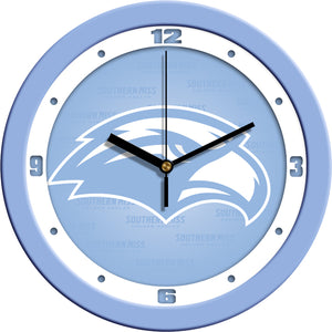 Southern Miss Wall Clock - Baby Blue