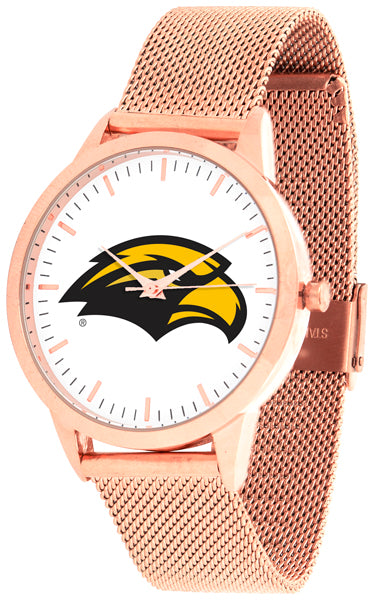 Southern Miss Statement Mesh Band Unisex Watch - Rose