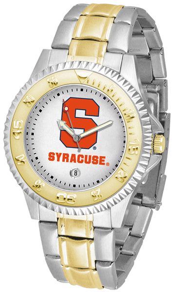 Syracuse Orange Competitor Two-Tone Men’s Watch