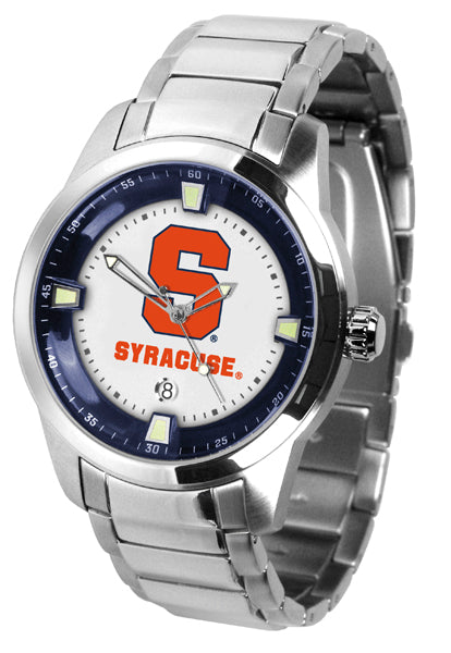 Syracuse Orange Titan Steel Men’s Watch