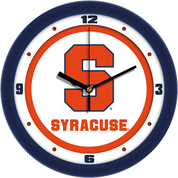 Syracuse Orange Wall Clock - Traditional