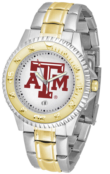 Texas A&M Competitor Two-Tone Men’s Watch